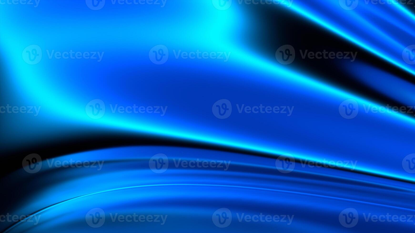 abstract blue background with smooth lines in it, 3d render photo