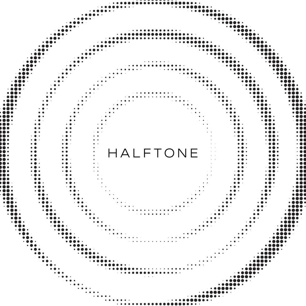creative color halftone riffle effects vector