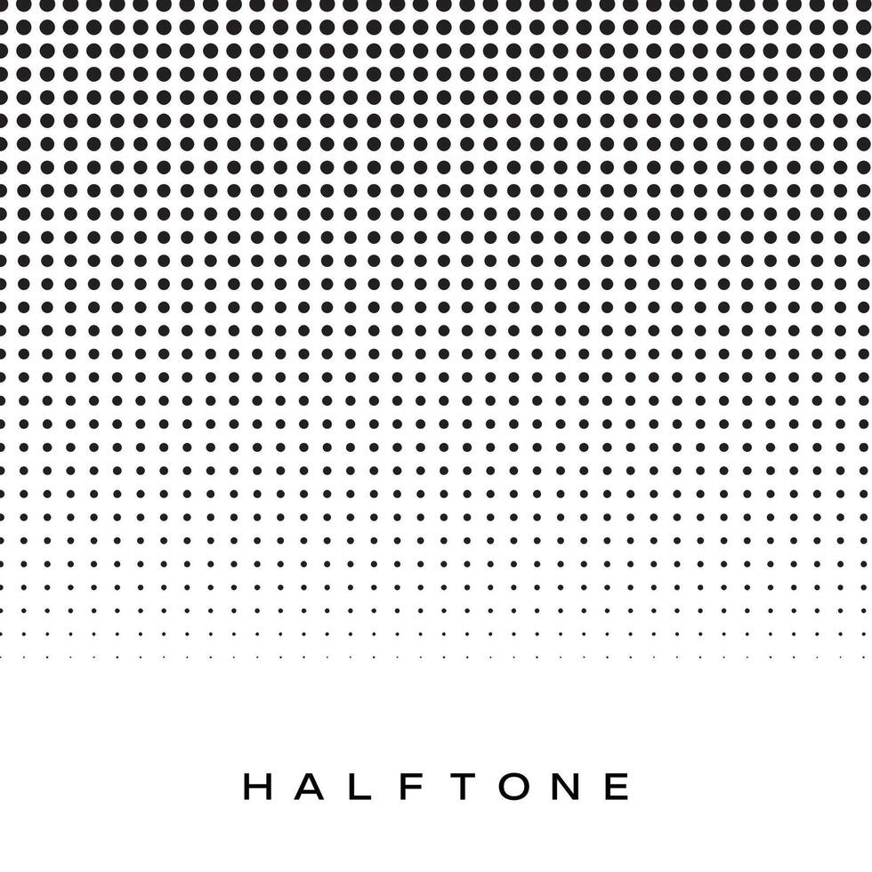 creative color halftone gradient from top vector