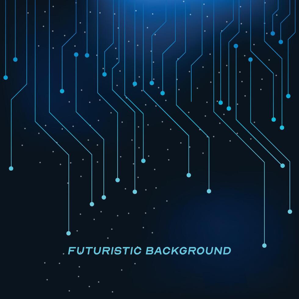 futuristic background with wire pattern technology vector