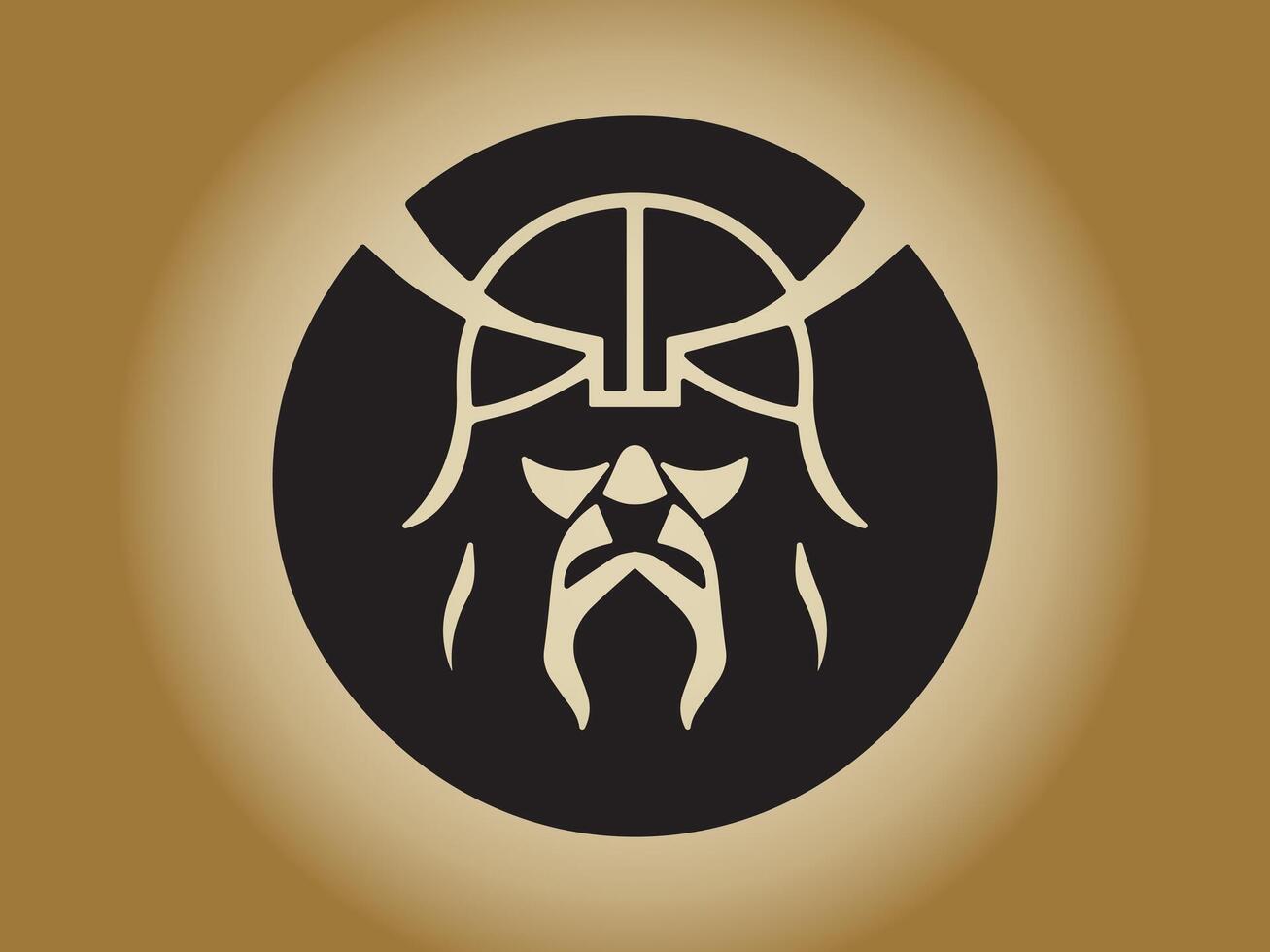 Viking logo design icon symbol vector illustration