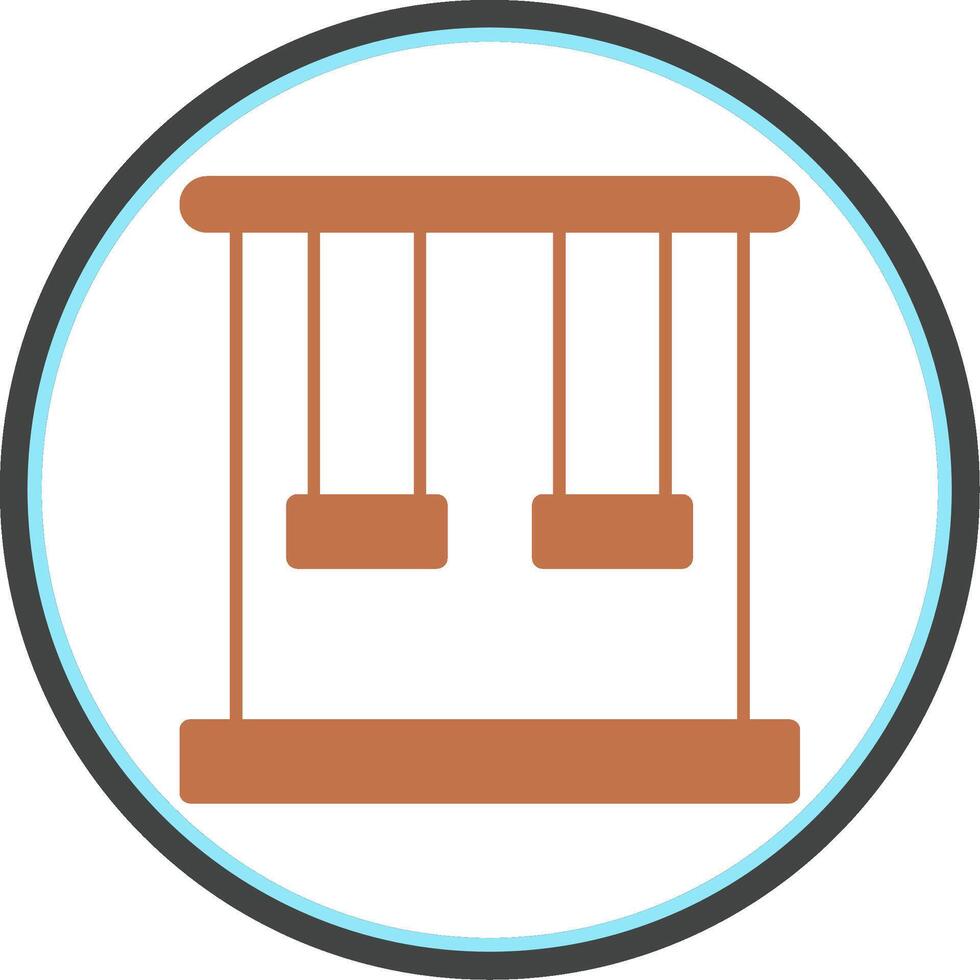 Trapeze Flat Circle Icon vector