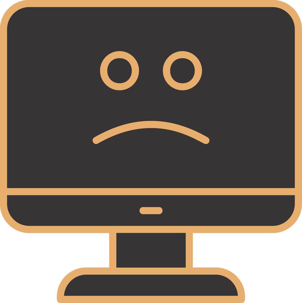 Blue Screen Vector Icon