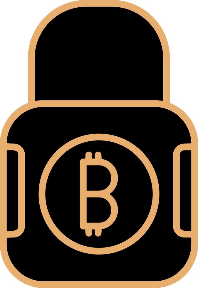 Paid Lock Vector Icon