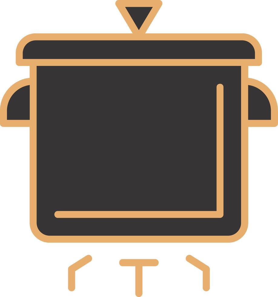 Cooking Pot Vector Icon