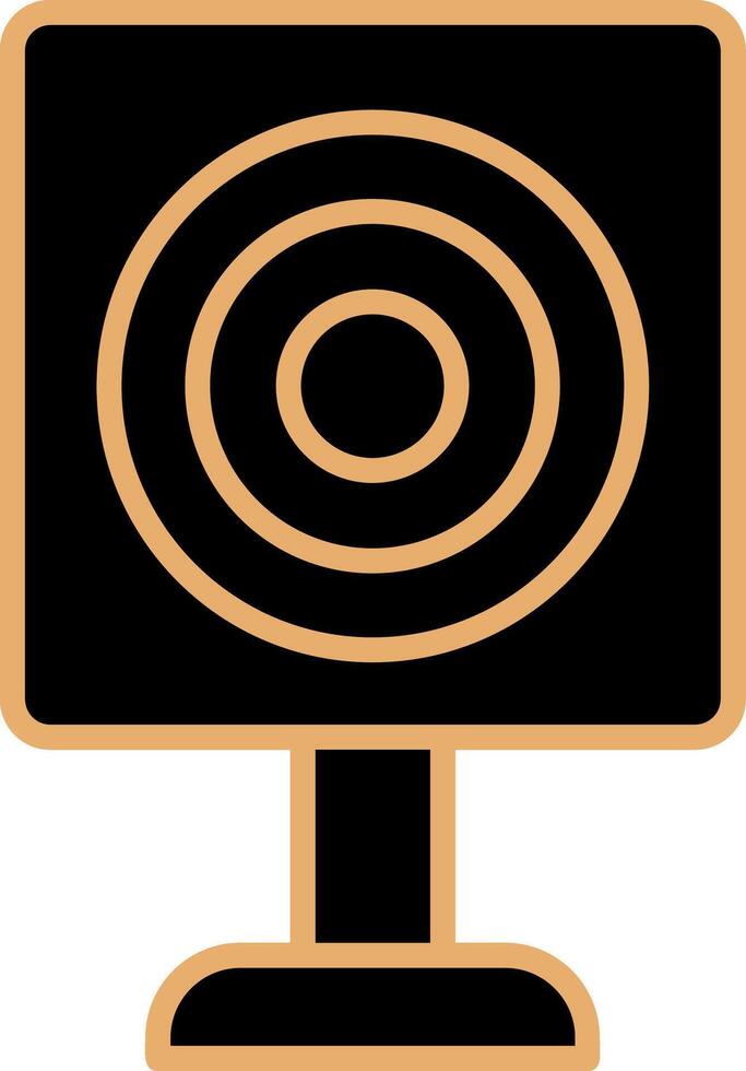 Military Target Vector Icon