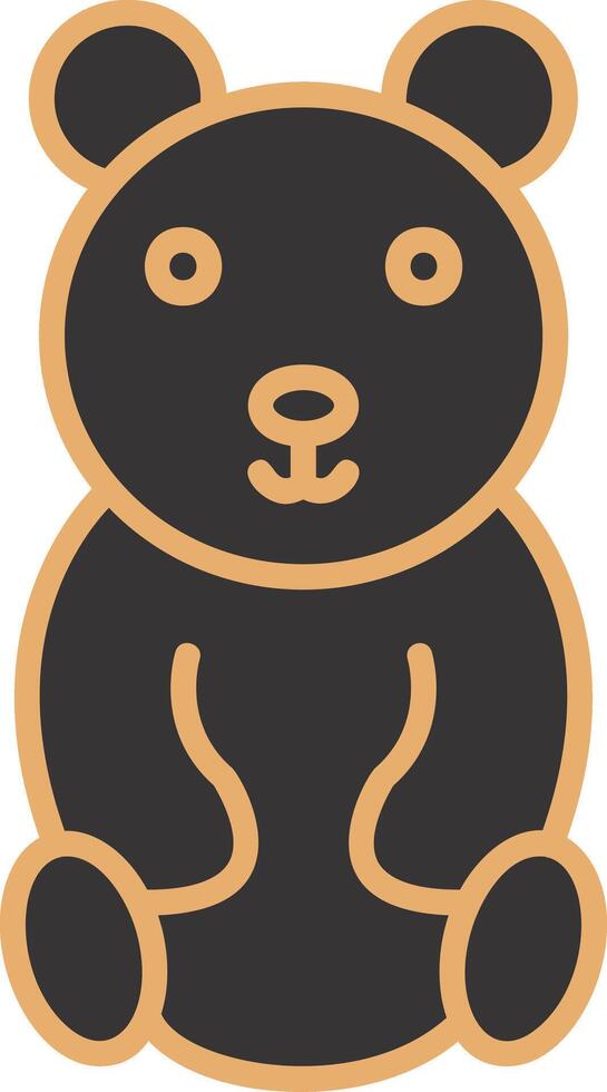 Teddy Bear Vector Icon