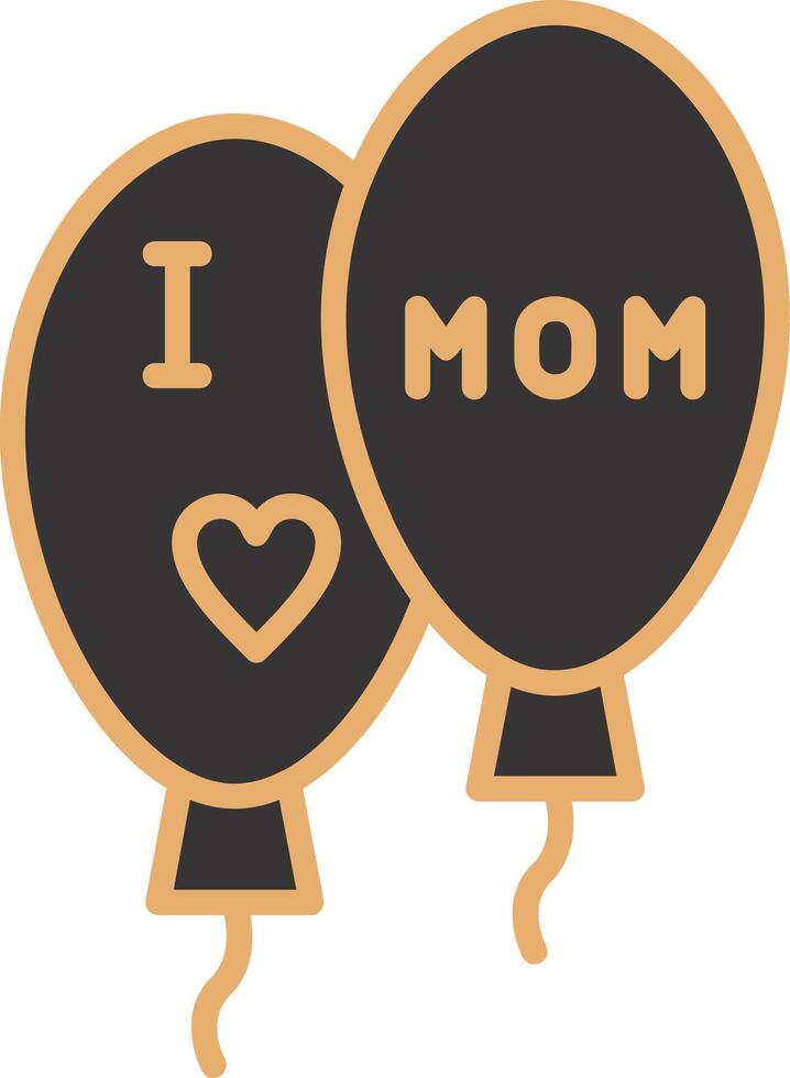 Balloons Vector Icon