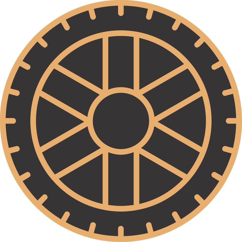 Tire Vector Icon