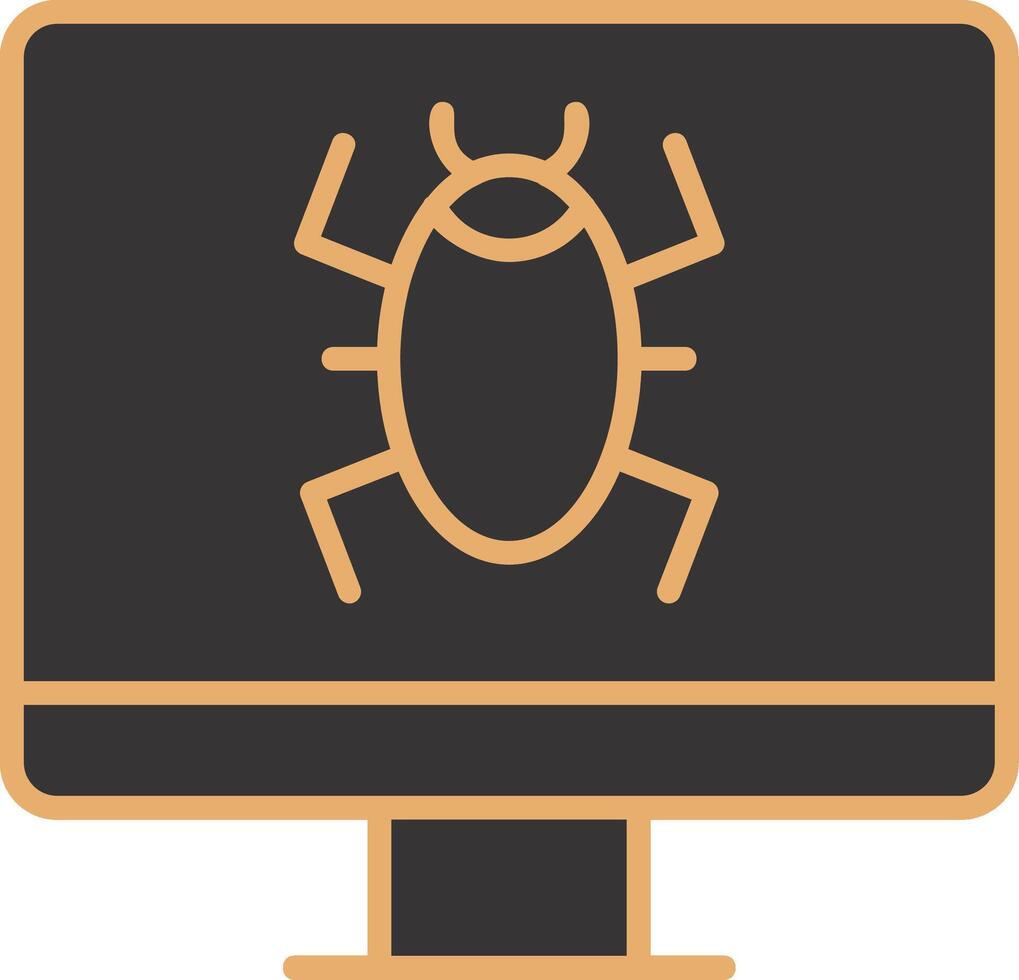 Computer Virus Vector Icon