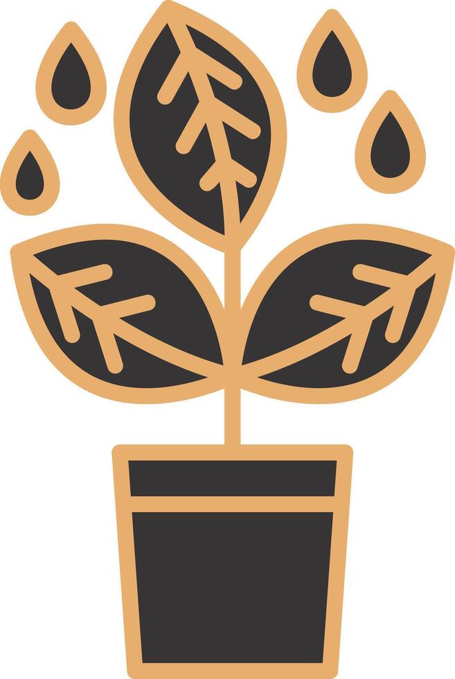 icono de vector de planta