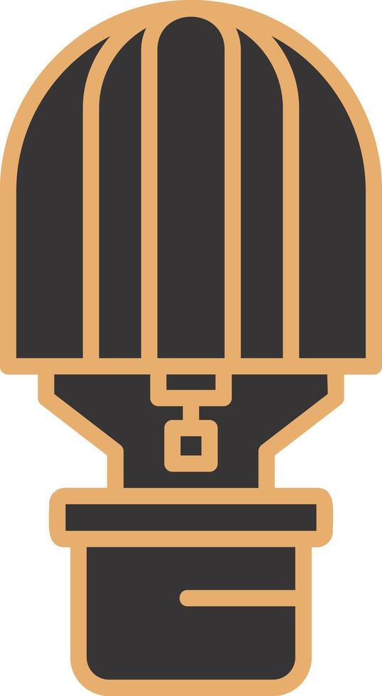 Hot Air Balloon Vector Icon