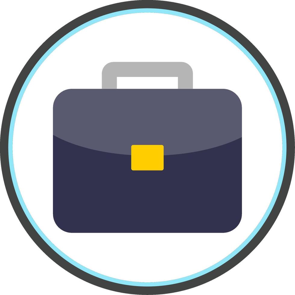 Brief Flat Circle Icon vector