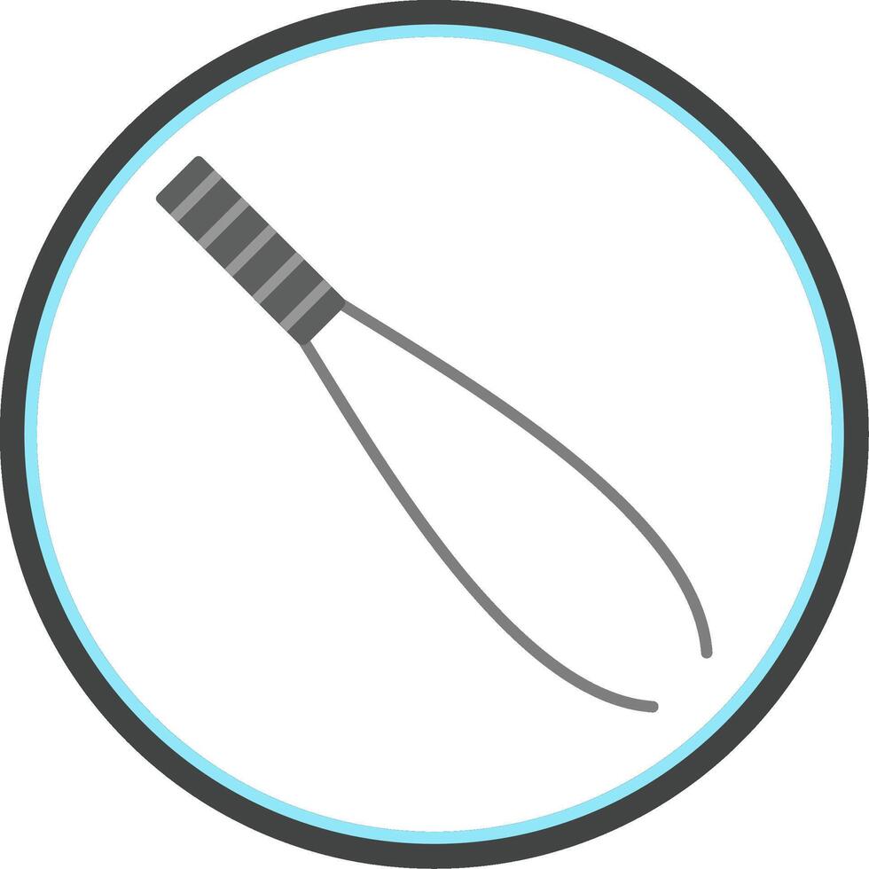 Tweezers Flat Circle Icon vector