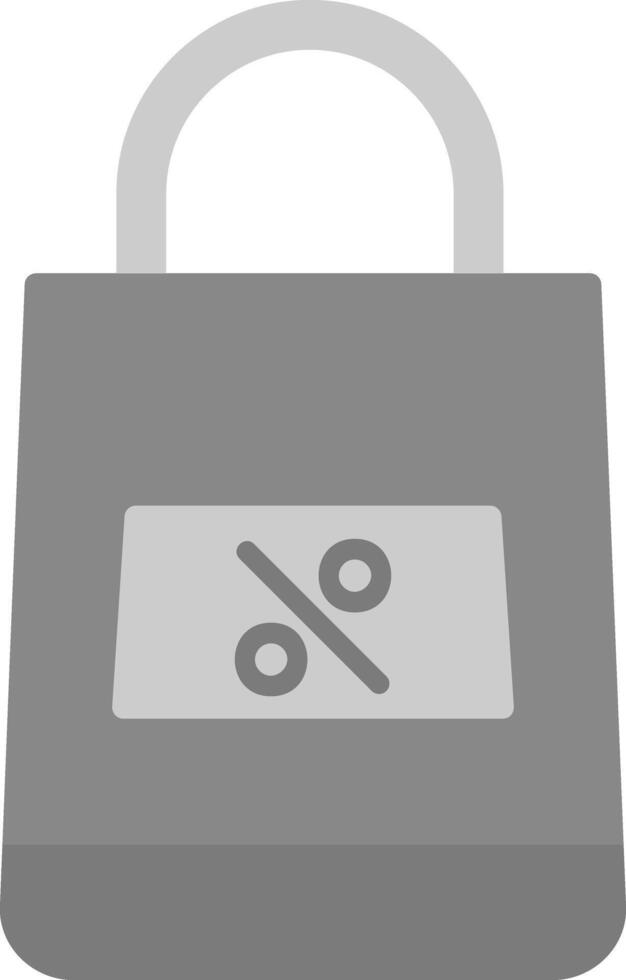 icono de vector de bolsa de compras