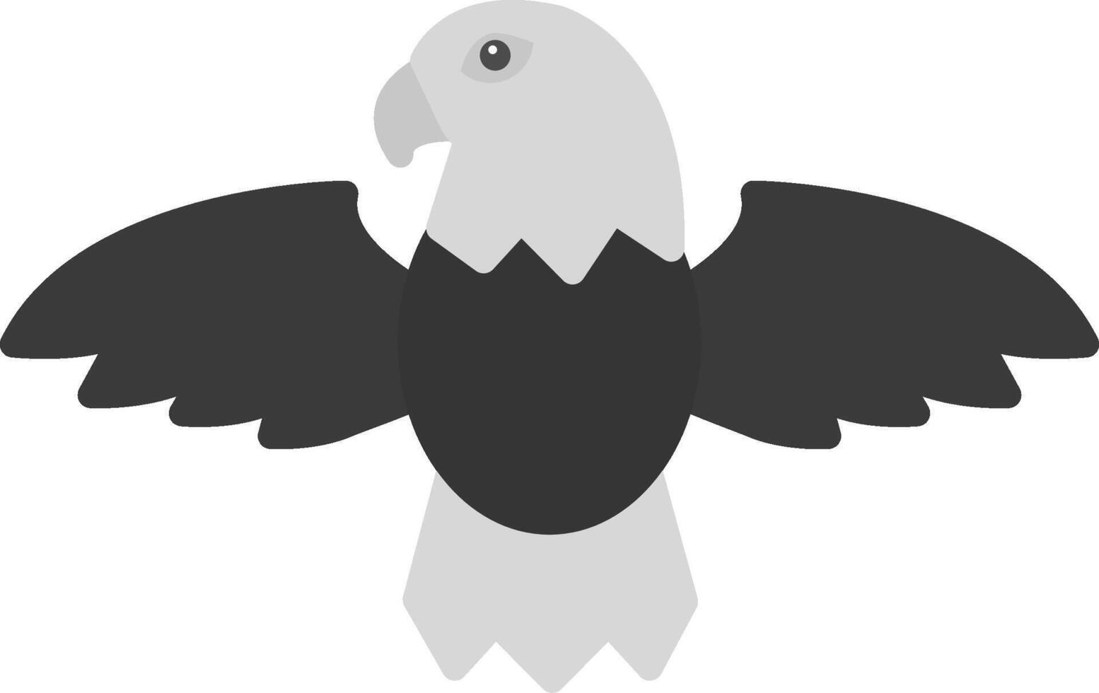 icono de vector de águila