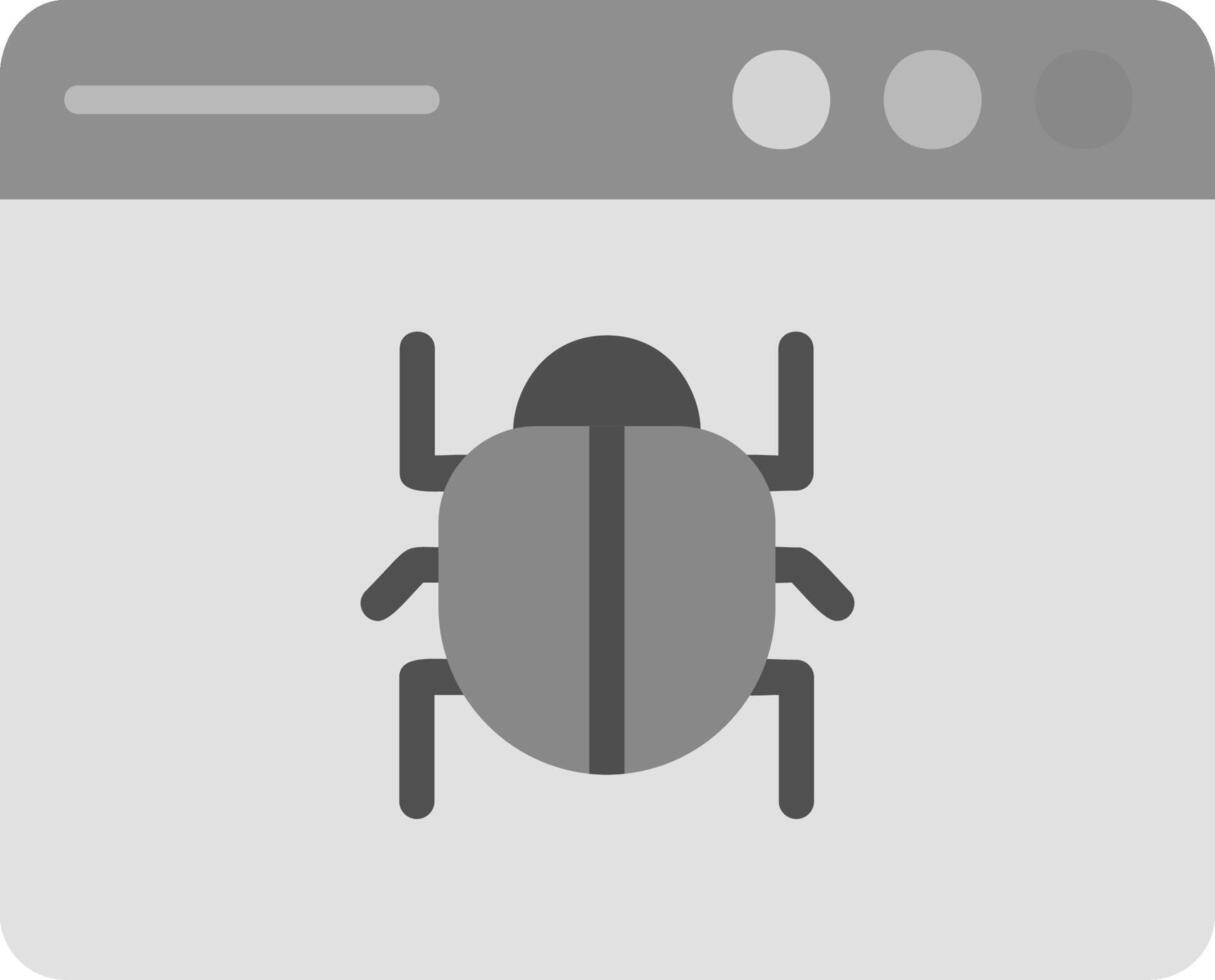 Web Bug Vector Icon