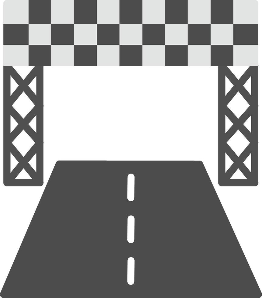 Racetrack Vector Icon