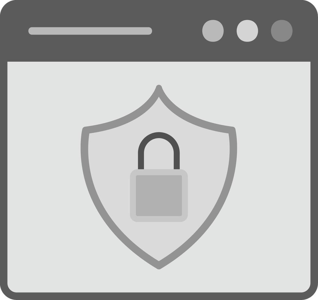 Web Security Vector Icon