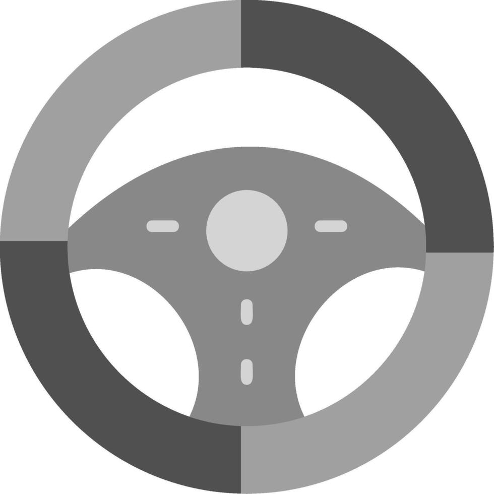 Steering Wheel Vector Icon