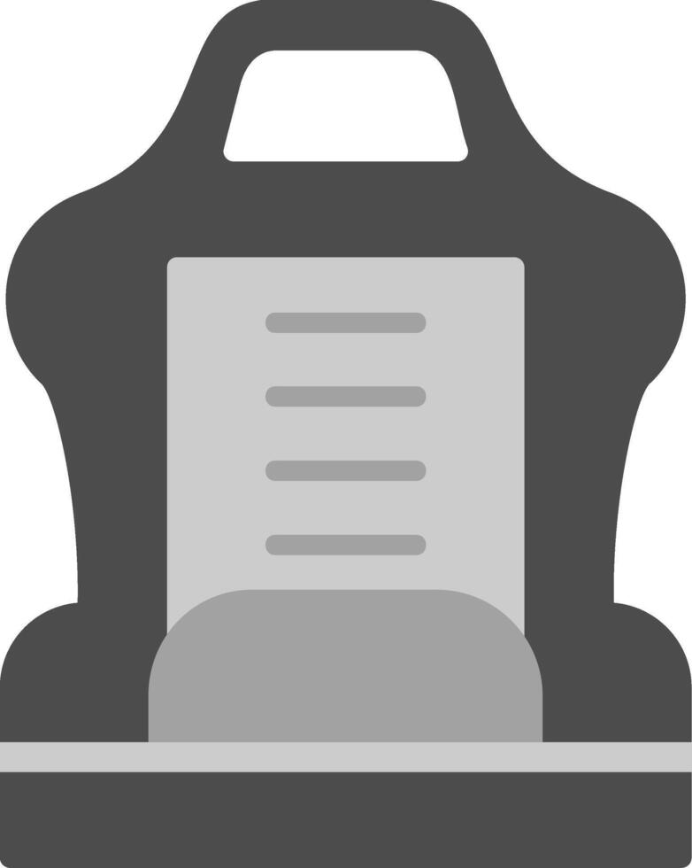 Car Seat Vector Icon