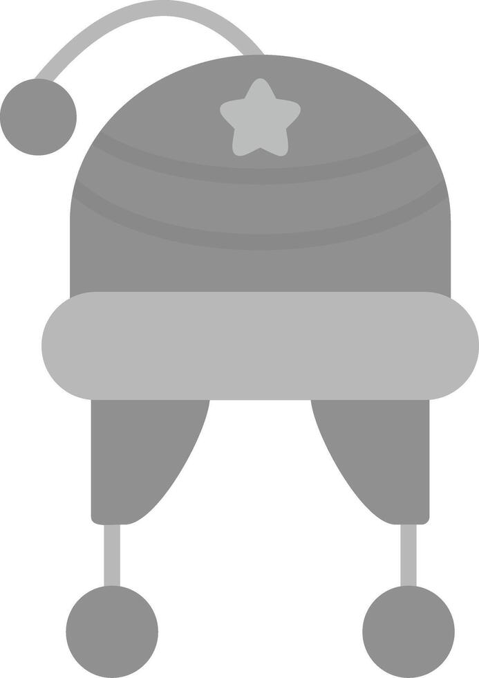 icono de vector de sombrero de invierno