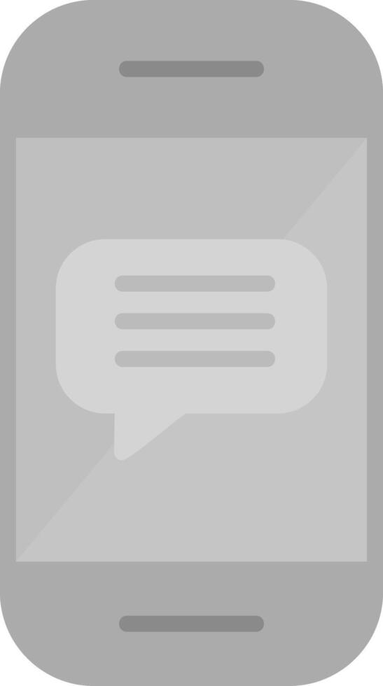 Phone Message Vector Icon