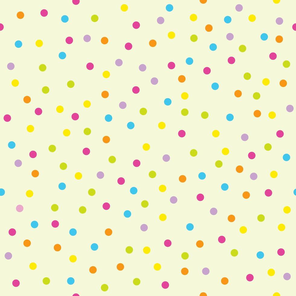 Celebration Colorful Confetti, Seamless pattern vector