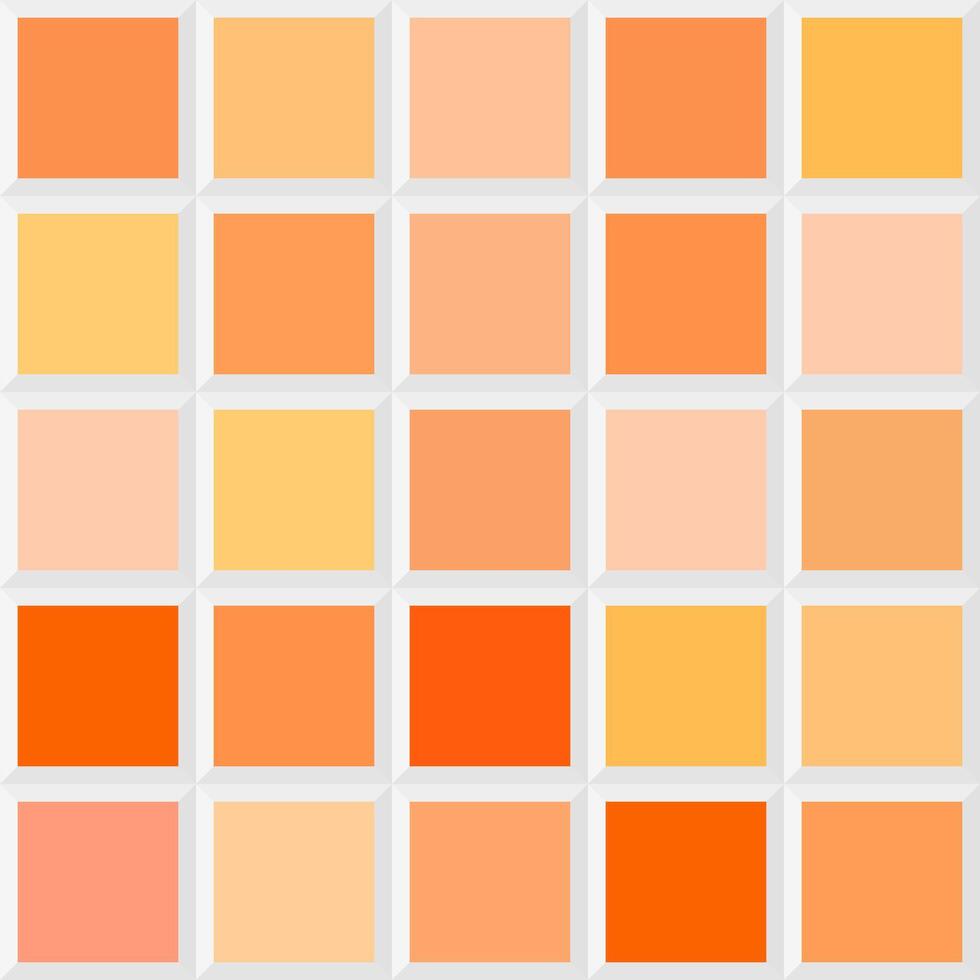 Apricot natural tones. Seamless pattern, tile palette color design scheme, decorative tile, design element vector