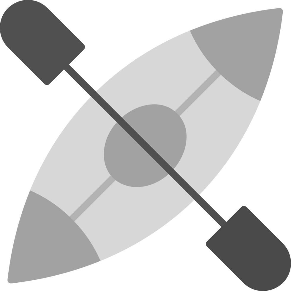 Kayak Boat Vector Icon