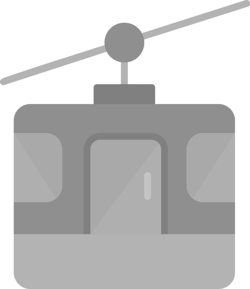 Cable Car Cabin Vector Icon