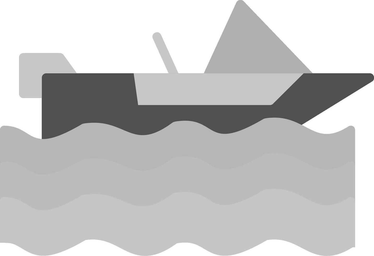 Motorboat Vector Icon