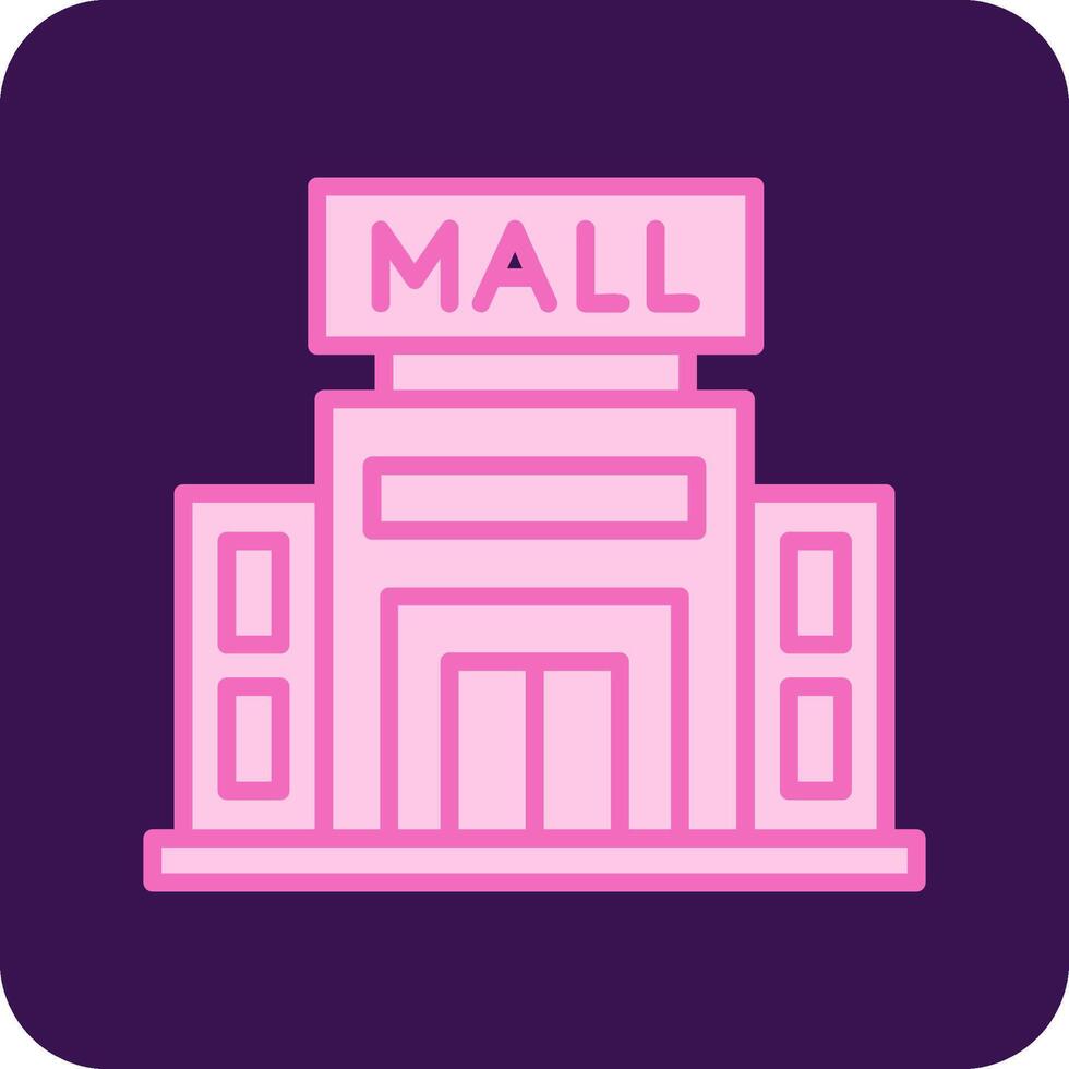 Shopping Mall Vector Icon