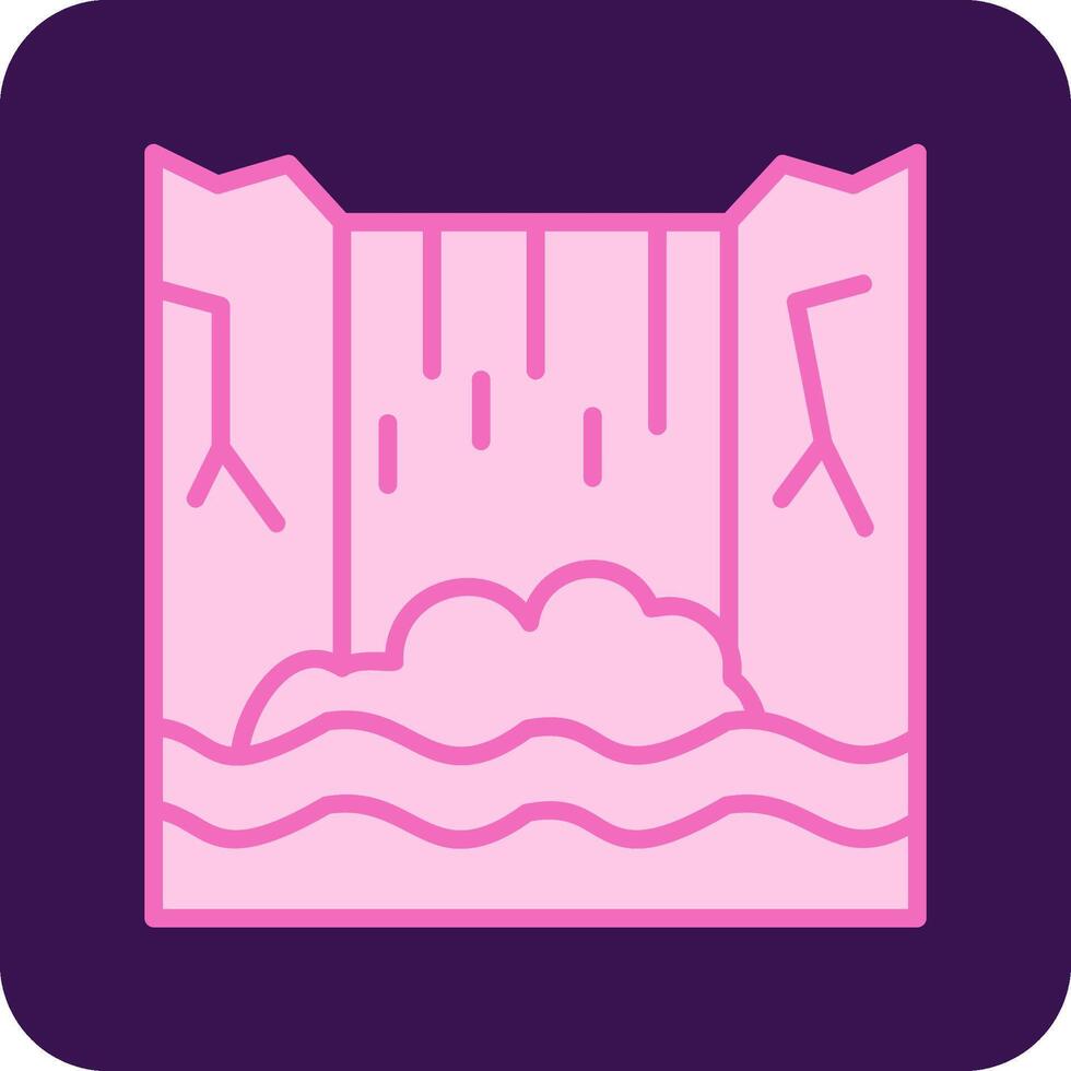 Waterfall Vector Icon