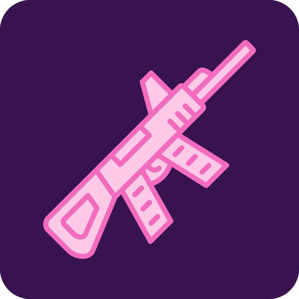 Machine Gun Vector Icon
