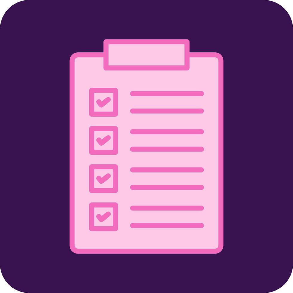 Check List Vector Icon