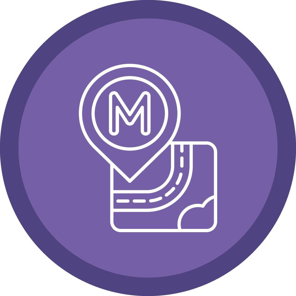 Public Flat Circle Multicolor Design Icon vector