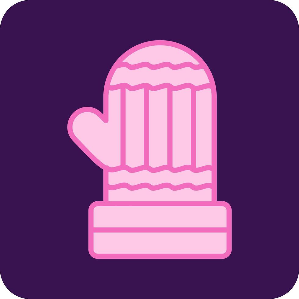 Mitten Vector Icon