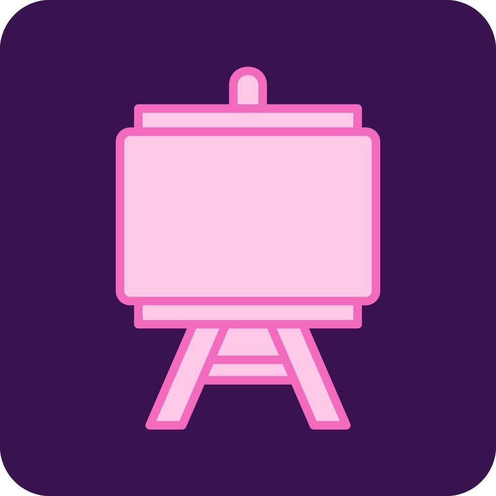 Canvas Vector Icon