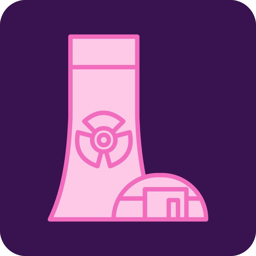 Nuclear Power Vector Icon