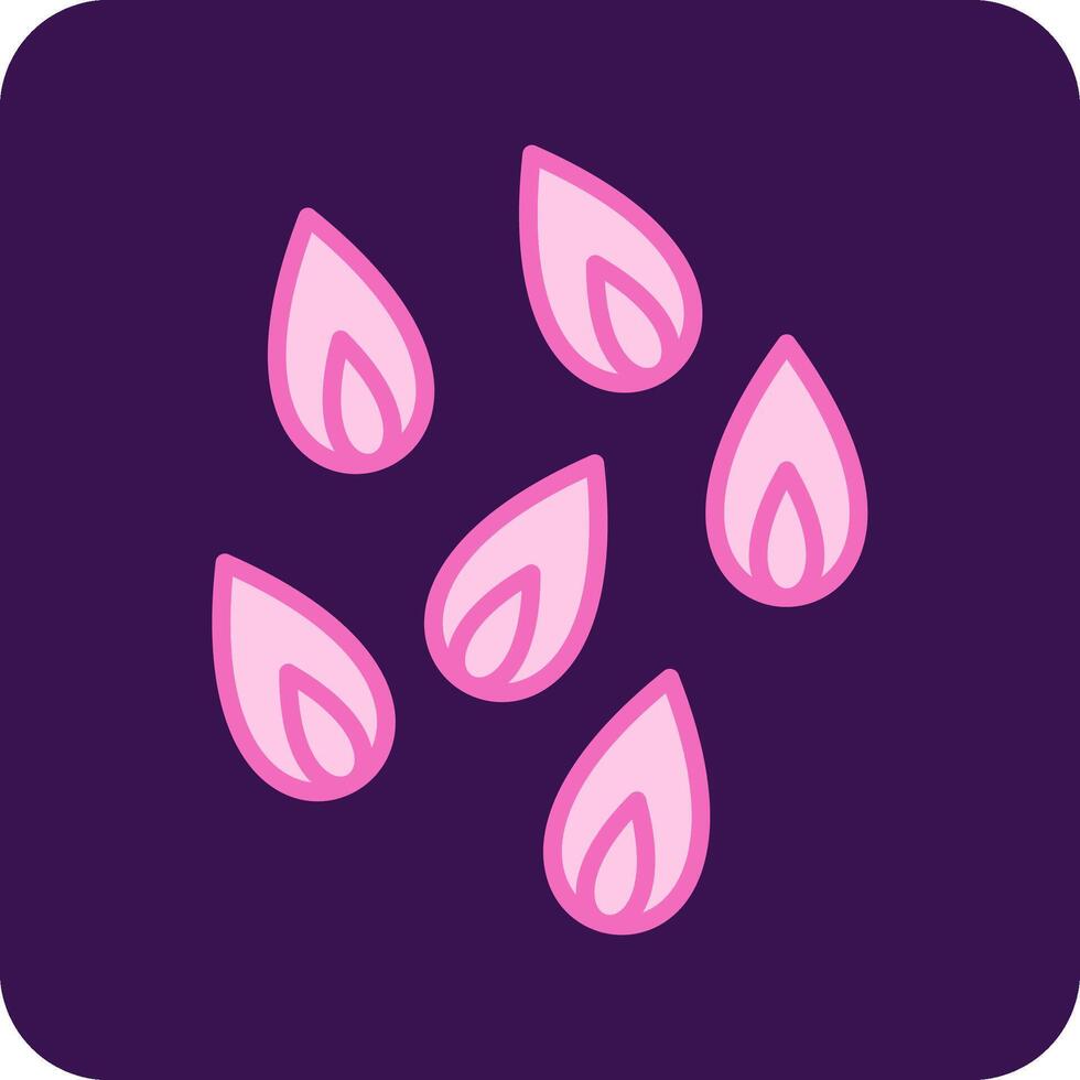 Flower Petals Vector Icon