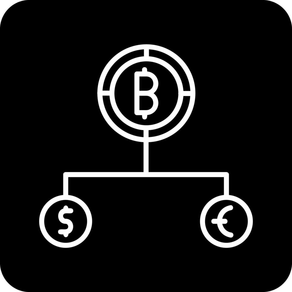 Divide Currency Vector Icon