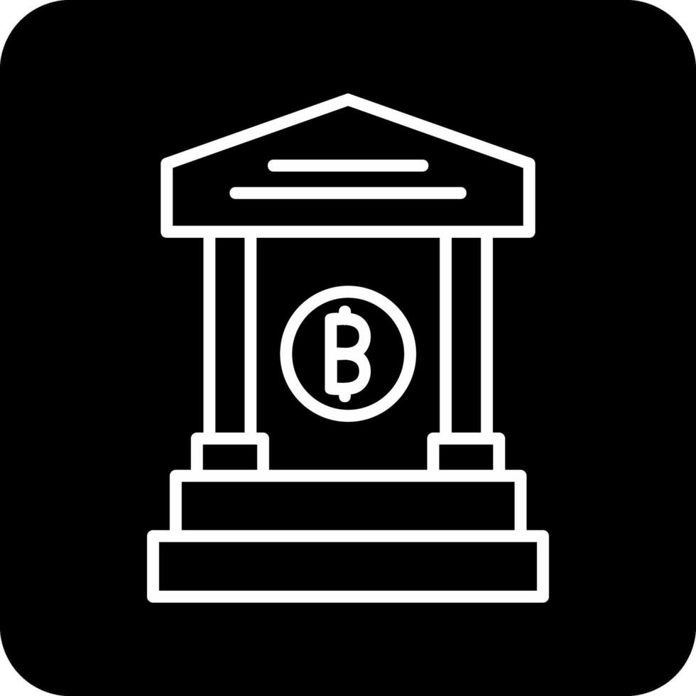 icono de vector de banco