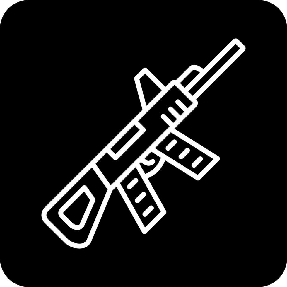 Machine Gun Vector Icon