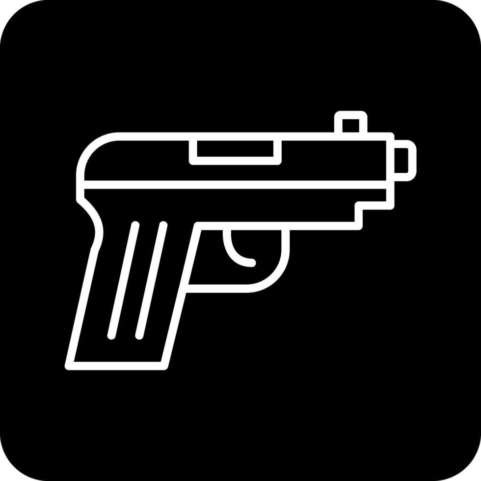 Pistol Gun Vector Icon
