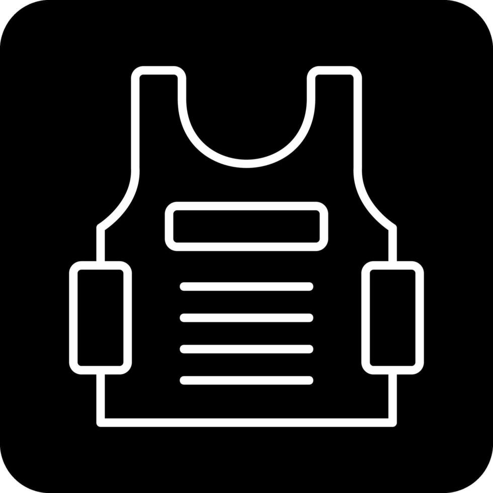 Bulletproof Vest Vector Icon