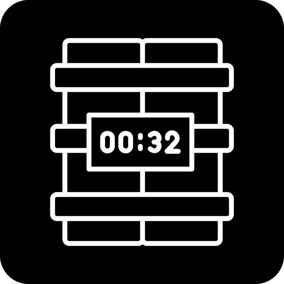 C4 Time Bomb Vector Icon