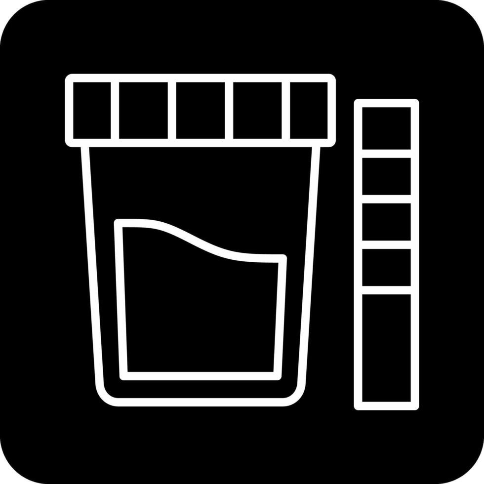 Urine Test Vector Icon