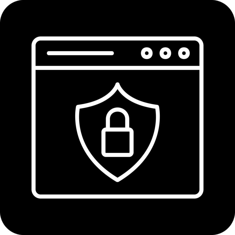 Web Security Vector Icon