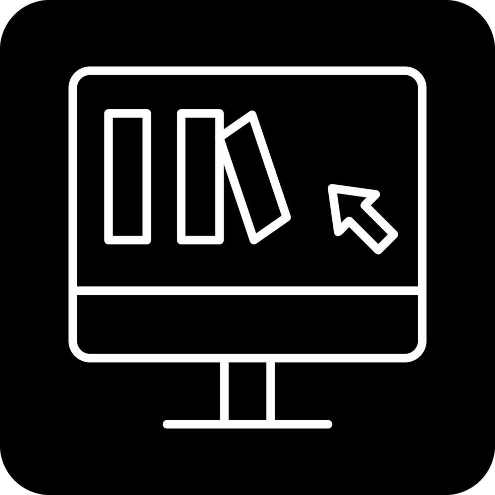 Online Book purchase Vector Icon